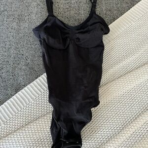 SKIMS Black Bodysuit